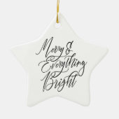 Merry & Everything Bright セラミックオーナメント (正面)