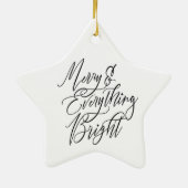 Merry & Everything Bright セラミックオーナメント (裏面)
