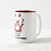 Merry Everything Christmas ツートーンマグカップ (正面右)