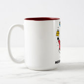 Merry Everything Christmas ツートーンマグカップ (左)