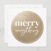 Merry Everything Golden Texture (正面/裏面)