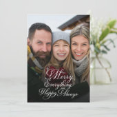 Merry Everything Happy Always オーバーレイ 写真入り シーズンカード (スタンド正面)