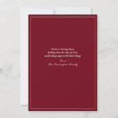 Merry Everything Happy Always オーバーレイ 写真入り シーズンカード (裏面)