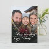Merry Everything Happy Always オーバーレイ 写真入り シーズンカード (スタンド正面)