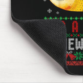 Merry Fishmas And A Crape New Year Ugly Fisherman  マウスパッド (コーナー)