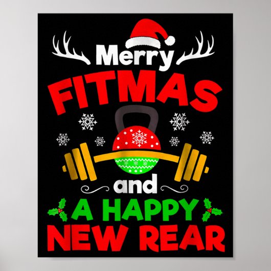 Merry Fitmas And A Happy New Year  ポスター (正面)