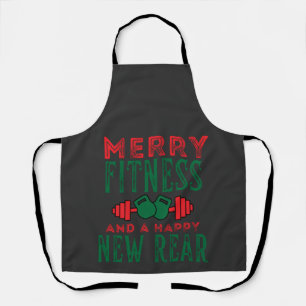 Merry Fitness And A Happy New Rear Fun Workout   エプロン