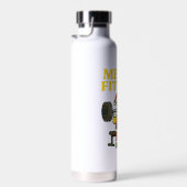 Merry Fitness Santa Gym Water Bottle ウォーターボトル (右面)