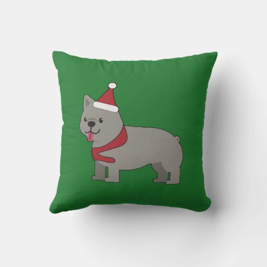 Merry Frenchie クッション (裏面)