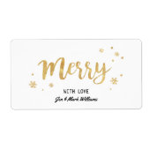 Merry (Gold) ラベル (正面)