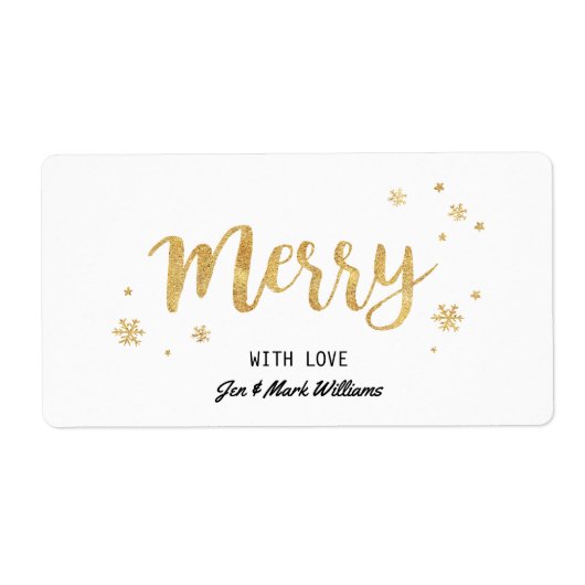 Merry (Gold) ラベル (正面)