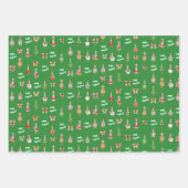 Merry Goosman Christmas Goose ラッピングペーパーシート (正面2)