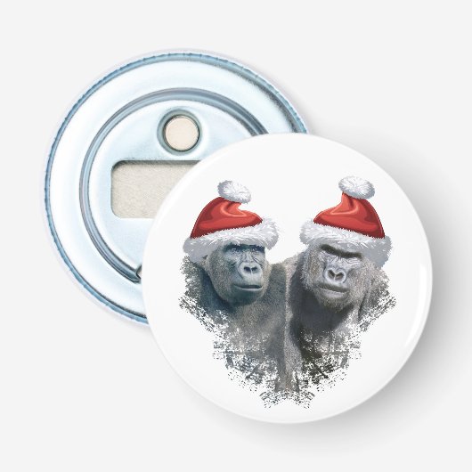 Merry Gorilla Christmas 栓抜き (正面)