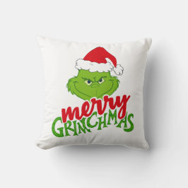 Merry Green Christmas Creature Design クッション