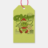 💚 merry grinchmas | Funny Christmas Tee | ギフトタグ (正面)