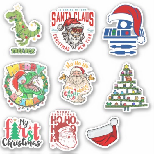 💚 Merry Grinchmas | Funny Christmas Tee | Holiday シール (正面)