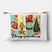 Merry Grinchmas Holiday Collage アクセサリーポーチ (裏面)