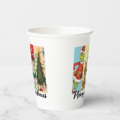 Merry Grinchmas Holiday Collage 紙コップ (左)