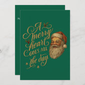 Merry Heart 招待状 (正面/裏面)