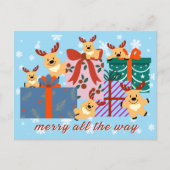 Merry Holiday Postcard シーズンポストカード (正面)