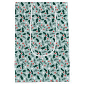 Merry Holly Days ミディアムペーパーバッグ (裏面)