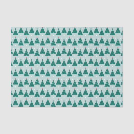 Merry Holly Days Christmas Tree Tissue Paper 薄葉紙 (正面)