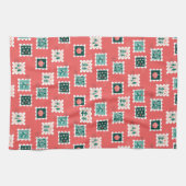 Merry Holly Days Stamps キッチンタオル (横)