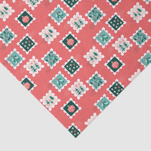 Merry Holly Days Stamps Tissue Paper 薄葉紙 (詳細)