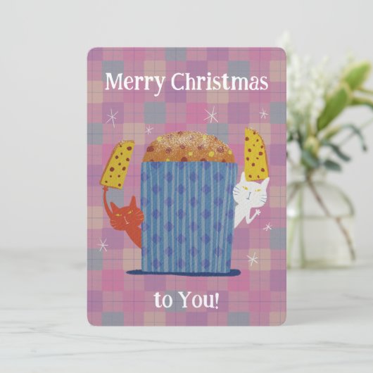 Merry Jolly Panettone! シーズンカード (スタンド正面)