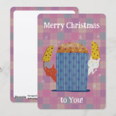 Merry Jolly Panettone! シーズンカード (正面/裏面)