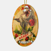 Merry Jurassic Christmas (I) セラミックオーナメント (左)