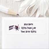 Merry Krampus ラベル (インサイチュ)