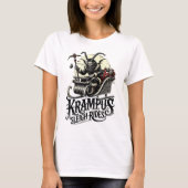 Merry Krampus Christmas Krampus Sleigh Rides Tシャツ (正面)