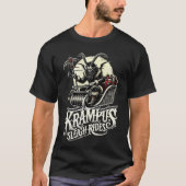 Merry Krampus Christmas Krampus Sleigh Rides Tシャツ (正面)