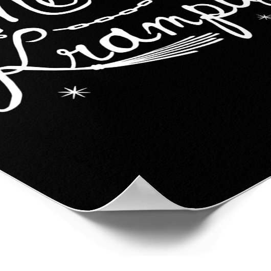 Merry Krampus German Folklore Christmas For Krampu ポスター (角)