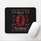 Merry Krampus Horror Soky Evil Funny Ugly Christma マウスパッド (マウス)