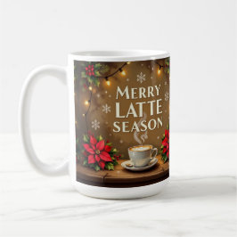 Merry latte season コーヒーマグカップ