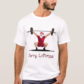 Merry Liftmas Tシャツ