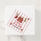Merry Little Baby Shower  フェイバータグ (インサイチュ)