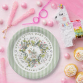 Merry Little Baby Shower Dinner Plates ペーパープレート (パーティー)
