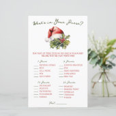 Merry Little Baby Shower Game What's in your Purse (スタンド正面)