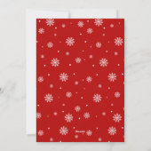 Merry Little Christmas, Baby First Photo シーズンカード (裏面)