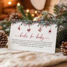 Merry Little Christmas Baby Shower Books for Baby