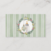 Merry Little Christmas Baby Shower Books for Baby エンクロージャーカード (裏面)