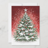 Merry Little Christmas Birthday Invitation 招待状 (裏面)