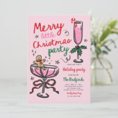 Merry Little Christmas Holiday Cocktail Party 招待状 (スタンド正面)