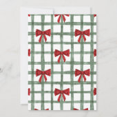 Merry Little Christmas Party Invitation 招待状 (裏面)