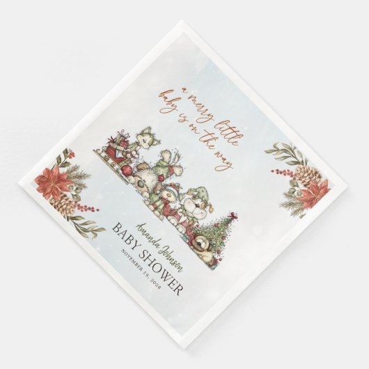 Merry Little Christmas Puppy Baby Shower  (コーナー)