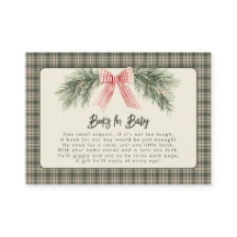 Merry Little Christmas Rustic Baby Shower 