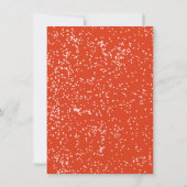 Merry little Elf Christmas Baby Shower 招待状 (裏面)